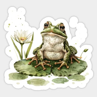 Wonderful frog! Sticker